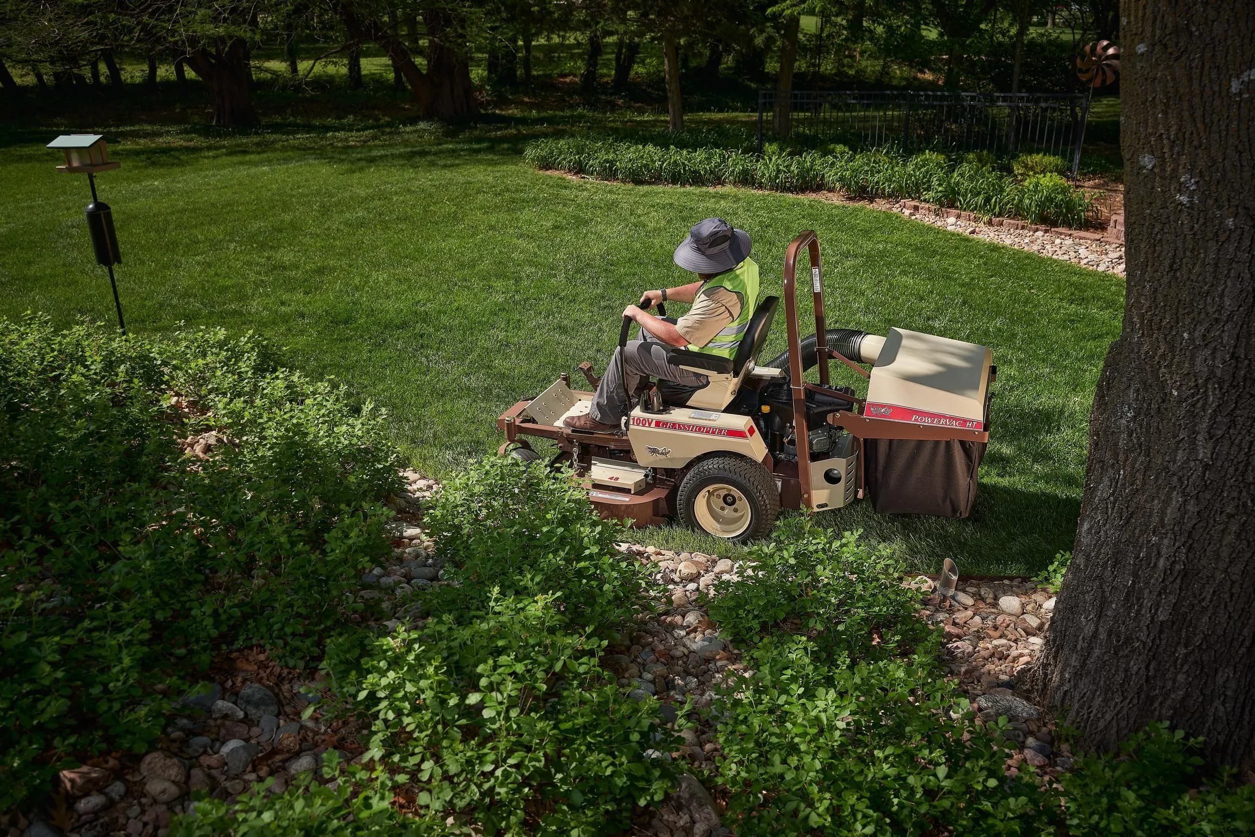 Increase crew productivity with the right zero-turn mower attachments